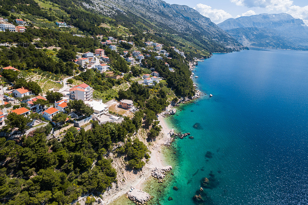 marušići, pisak, omiš riviera, makarska riviera, dalmacija, dalmatien